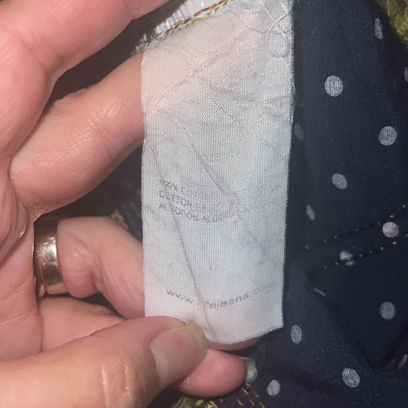 Rifle Jeans Dark Denim Mini Skirt Y2K - Picture 8 of 8